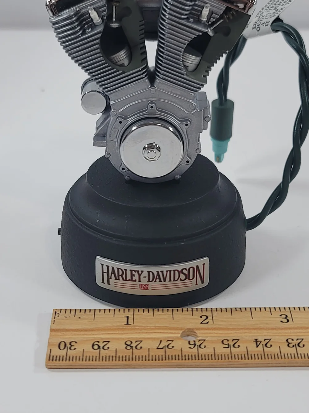 Harley-Davidson Silver Big Twin Evolution Engine Ornament